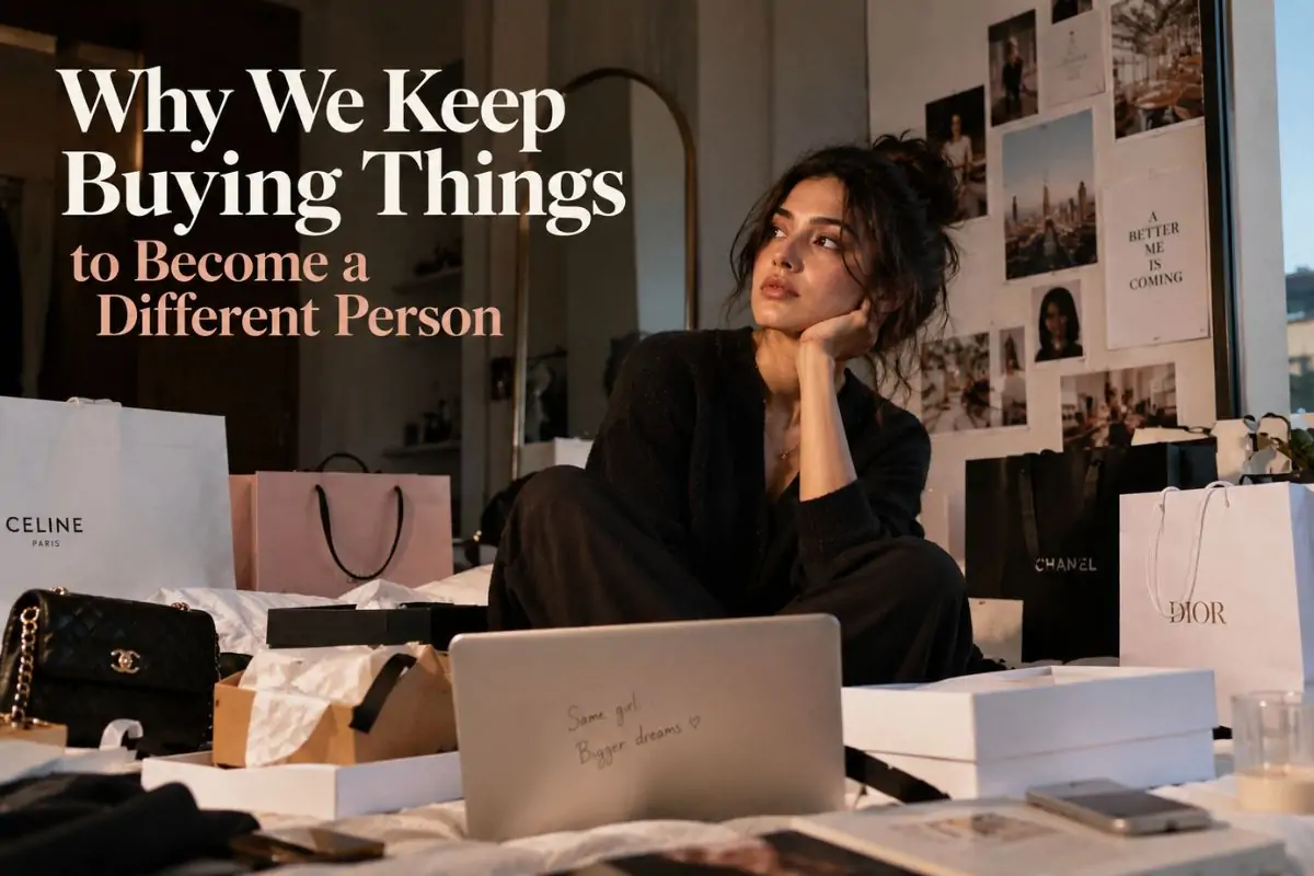 Why We Keep Buying Things To Become A Different Person
