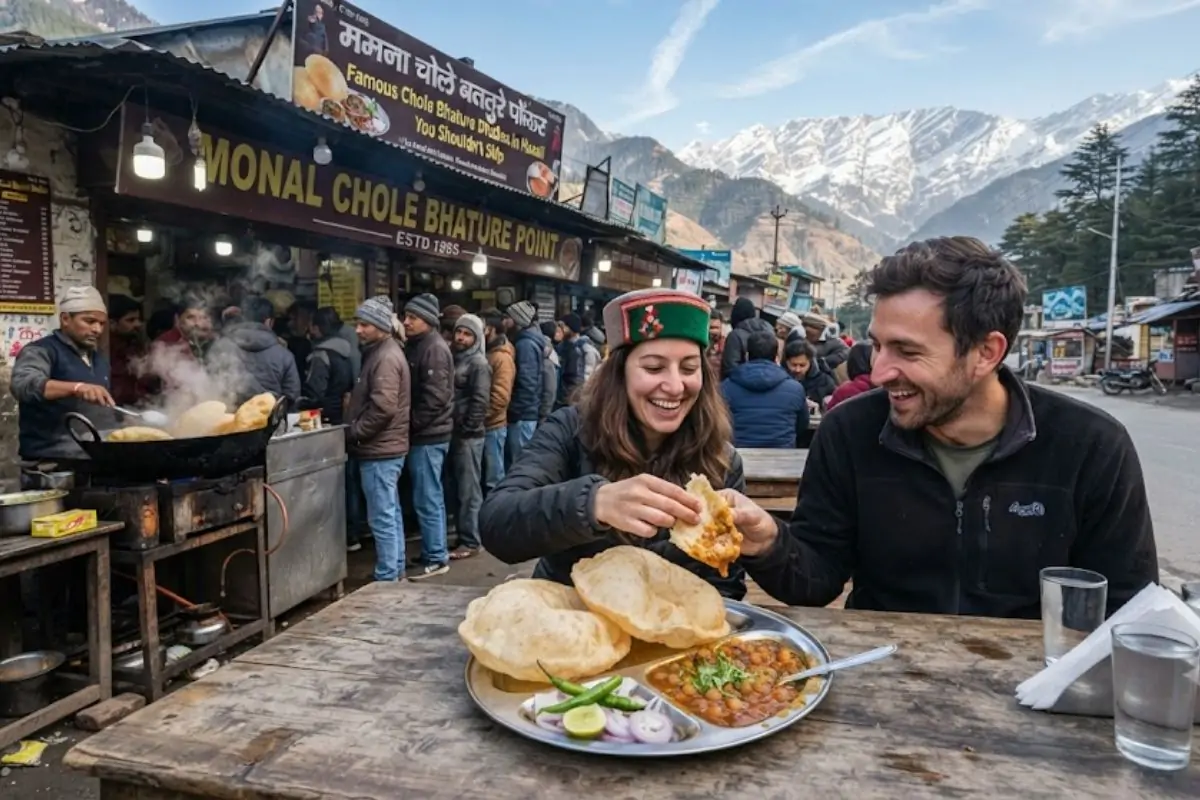 Famous Chole Bhature Dhabas In Manali You Shouldn’T Skip