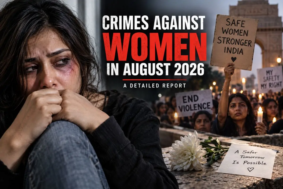 Crimes Against Women In August 2026: A Detailed Report