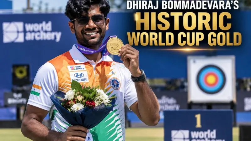 Dhiraj Bommadevara’S Historic World Cup Gold Headline A Golden Era For Indian Sports