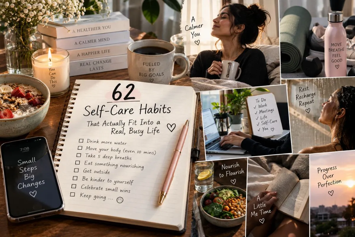 62 Self-Care Habits That Actually Fit Into A Real, Busy Life 1 62 Self-Care Habits That Actually Fit Into A Real, Busy Life