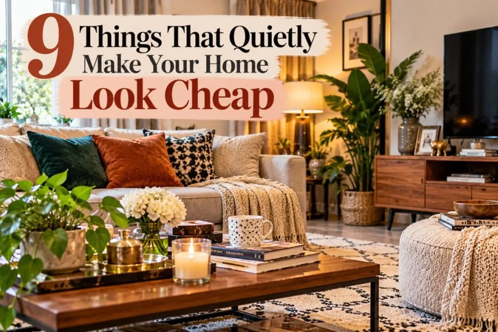 Things That Quietly Make Your Home Look Cheap