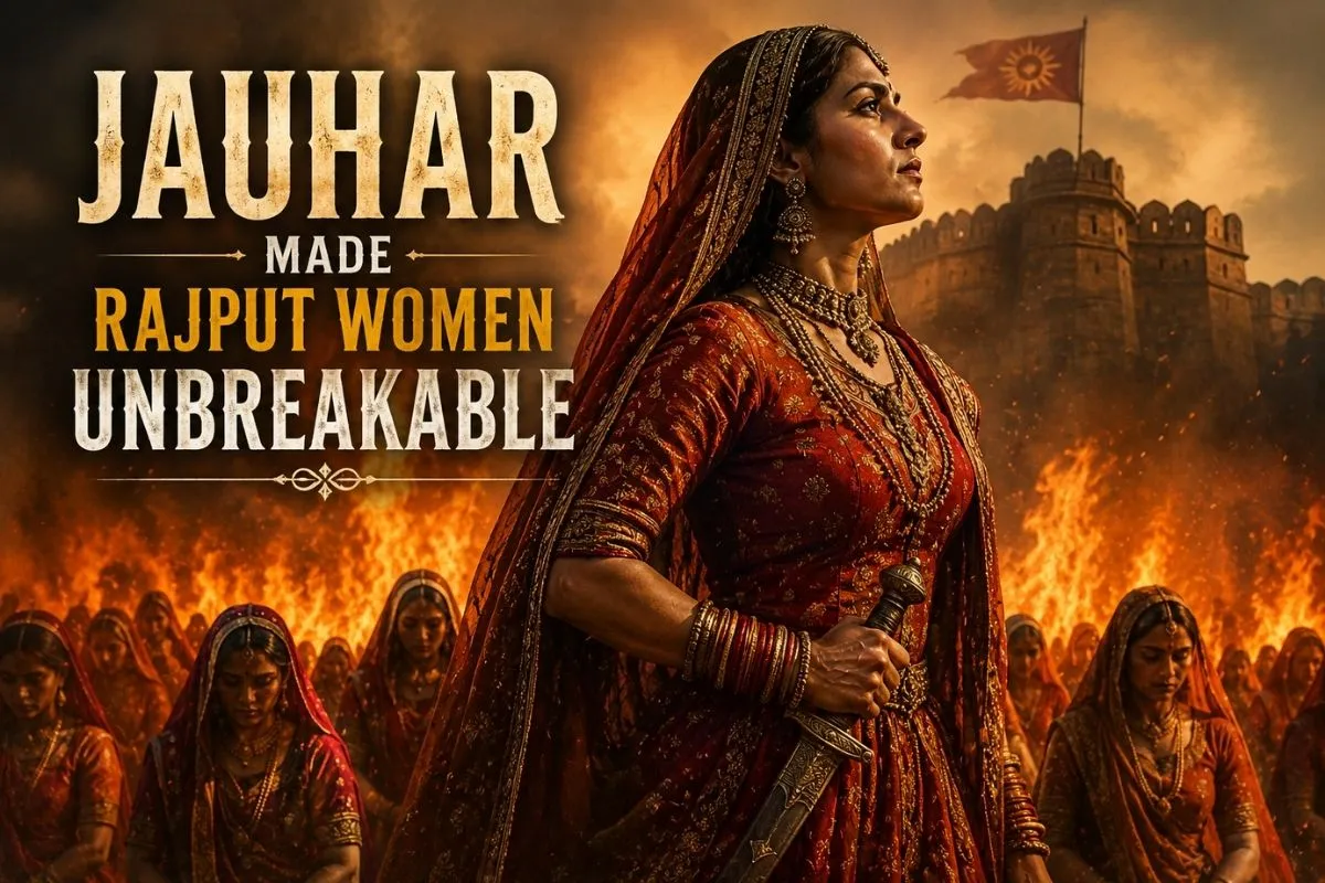 Rajput Women Chose The Flames Of Jauhar To Defend Their Dignity Pride And Unbreakable Courage Against Every Invader