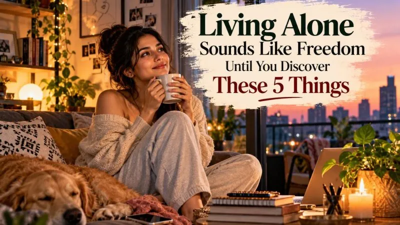 Living Alone Sounds Like Freedom Until You Discover These 5 Things
