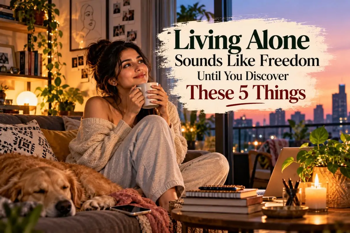 Living Alone Sounds Like Freedom Until You Discover These 5 Things