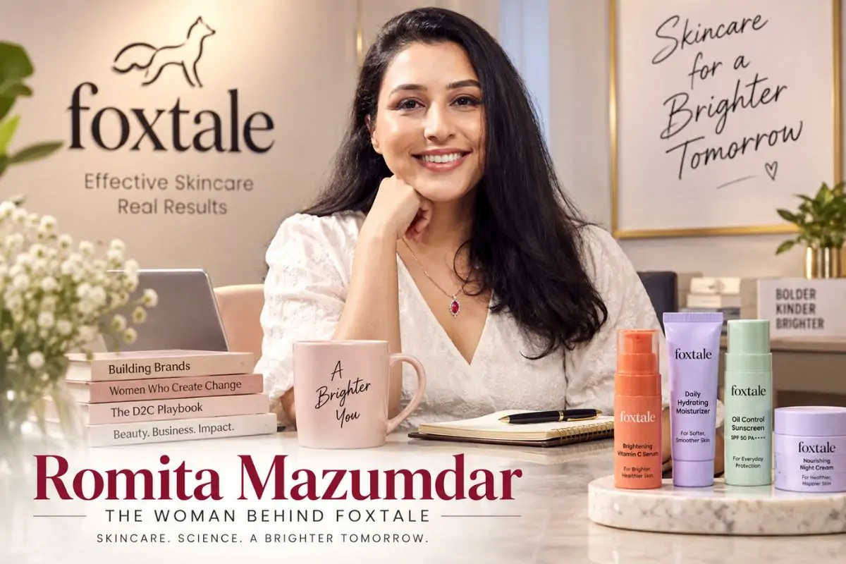 Romita Mazumdar: The Woman Who Looked At India’s Skincare Shelf And Saw A Gap Everyone Else Had Missed 1 Romita Mazumdar: The Woman Who Looked At India’s Skincare Shelf And Saw A Gap Everyone Else Had Missed