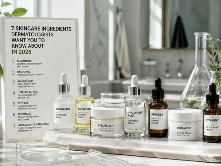 7 Skincare Ingredients Dermatologists Want You To Know About In 2026