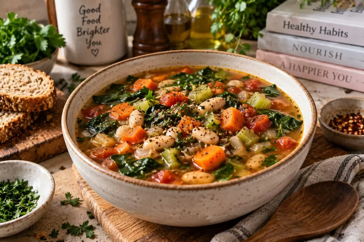 The Soup You Genuinely Can Eat Until You'Re Full: Volumetric Vegetable And White Bean Soup 1 The Soup You Genuinely Can Eat Until You’Re Full: Volumetric Vegetable And White Bean Soup