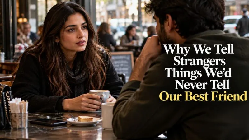 Why We Tell Strangers Things We'D Never Tell Our Best Friend 4 Why We Tell Strangers Things We’D Never Tell Our Best Friend