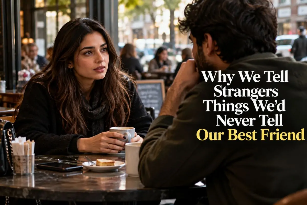 Why We Tell Strangers Things We'D Never Tell Our Best Friend 1 Why We Tell Strangers Things We’D Never Tell Our Best Friend