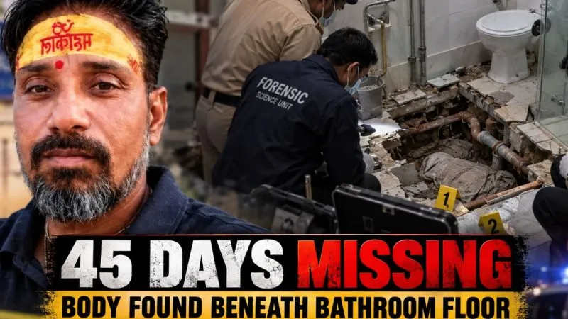 Surendra Kumar Sharma Disappearance: How A 45-Day Missing Person Case Ended With A Body Beneath A Bathroom Floor