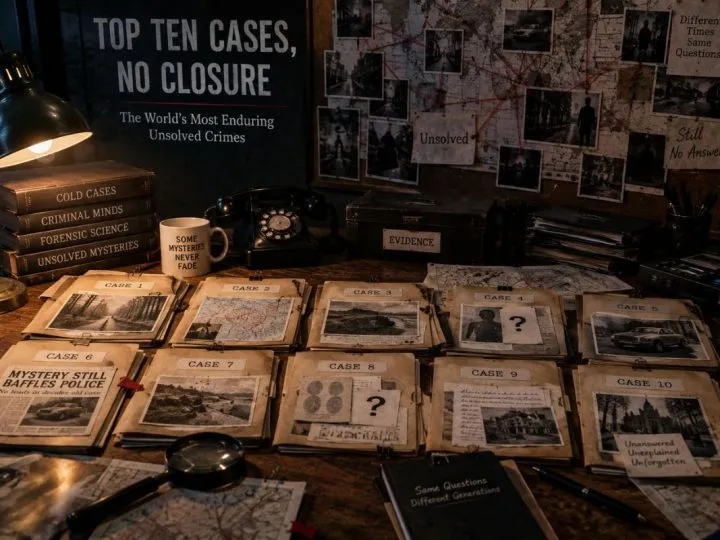 Top Ten Cases, No Closure: The World’S Most Enduring Unsolved Crimes