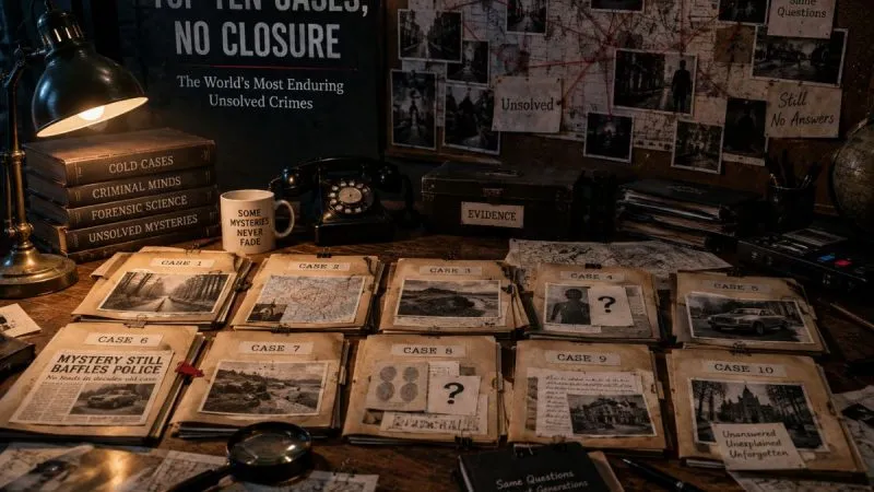 Top Ten Cases, No Closure: The World’S Most Enduring Unsolved Crimes