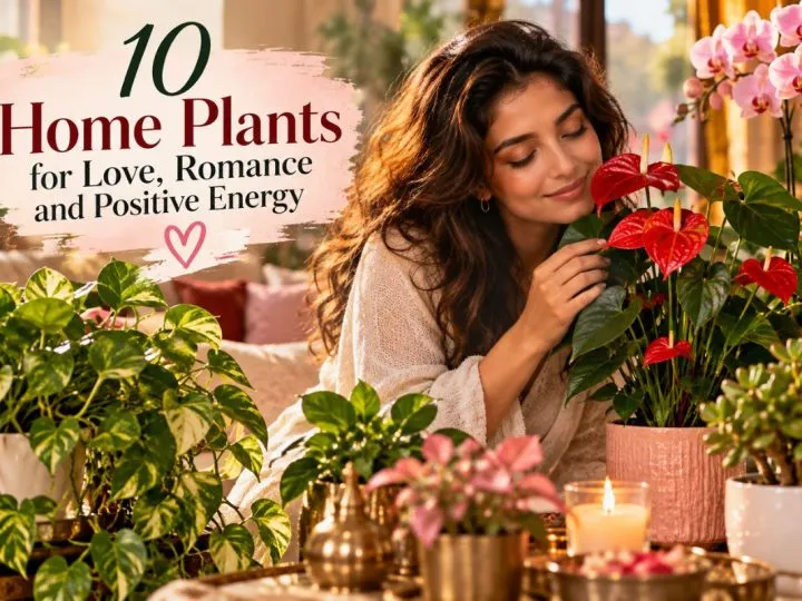 10 Home Plants For Love, Romance And Positive Energy