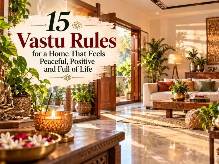 15 Vastu Rules For A Home That Feels Peaceful, Positive And Full Of Life