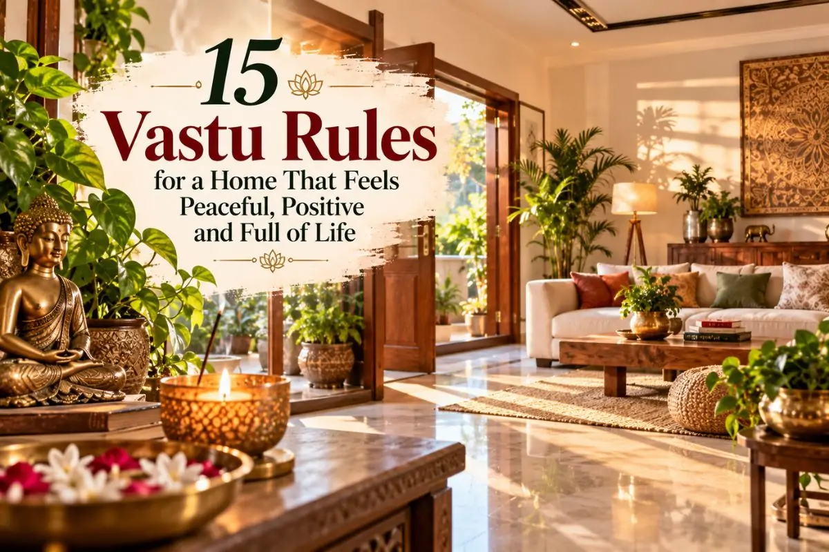 15 Vastu Rules For A Home That Feels Peaceful, Positive And Full Of Life 1 15 Vastu Rules For A Home That Feels Peaceful, Positive And Full Of Life