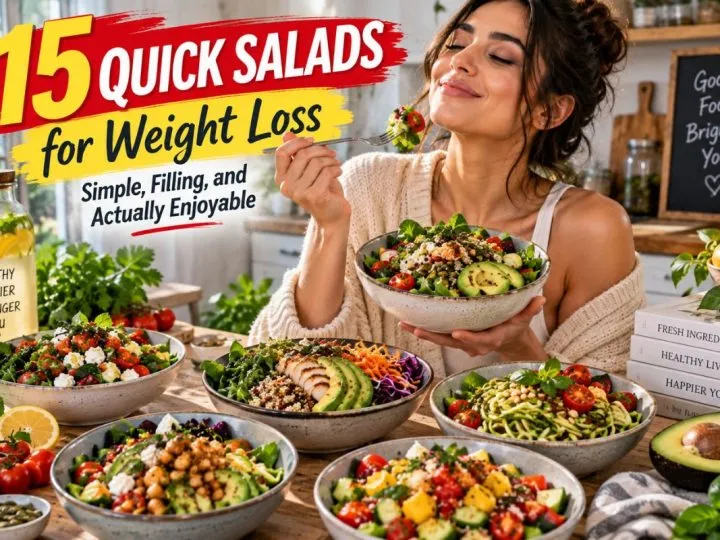 15 Quick Salads For Weight Loss: Simple, Filling, And Actually Enjoyable