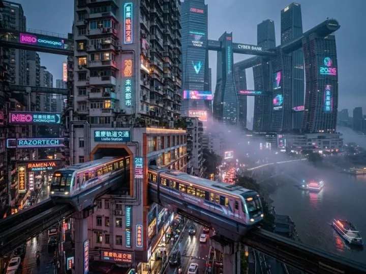 Chongqing Is China’s Most Unreal City Looks Like The Future, But People Actually Live Here