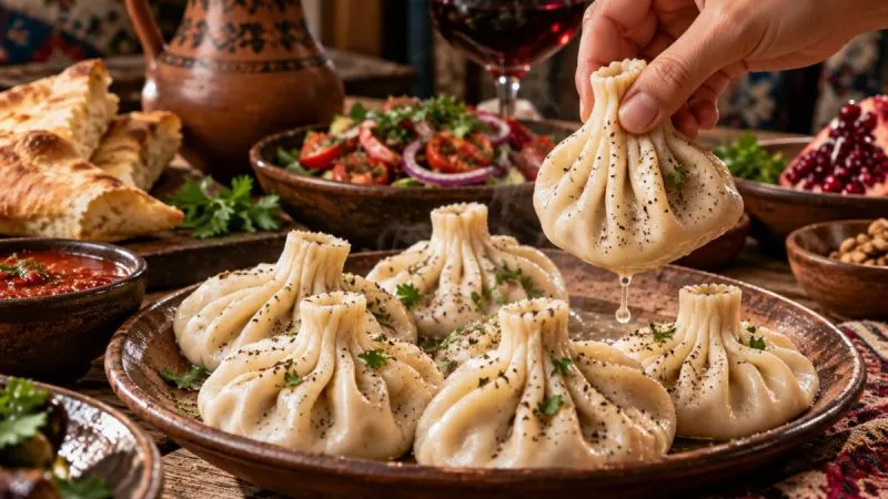 Khinkali: Georgia’s Juicy Soup Dumplings You Have To Eat With Your Hands