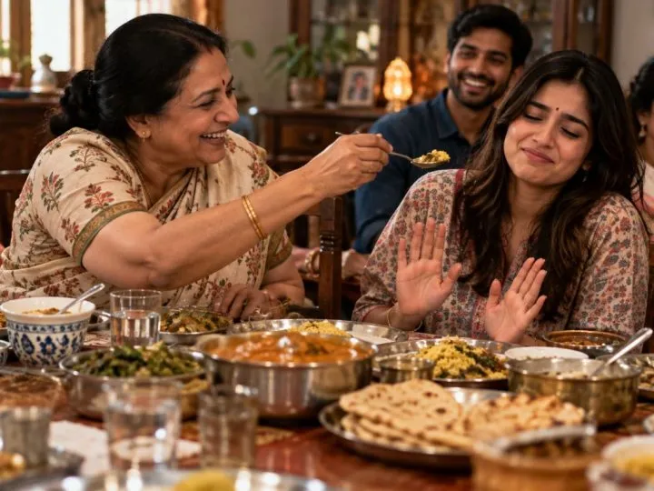 Why Indians Keep Saying “Thoda Aur Kha Lo” Even When You’Re Full