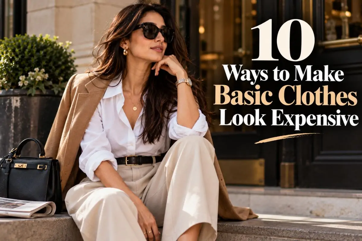 10 Ways To Make Basic Clothes Look Expensive 1 10 Ways To Make Basic Clothes Look Expensive
