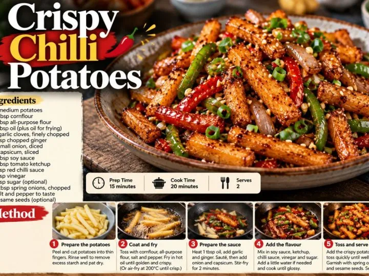 Crispy Chilli Potatoes: The Addictive Indo-Chinese Snack You Can Make At Home