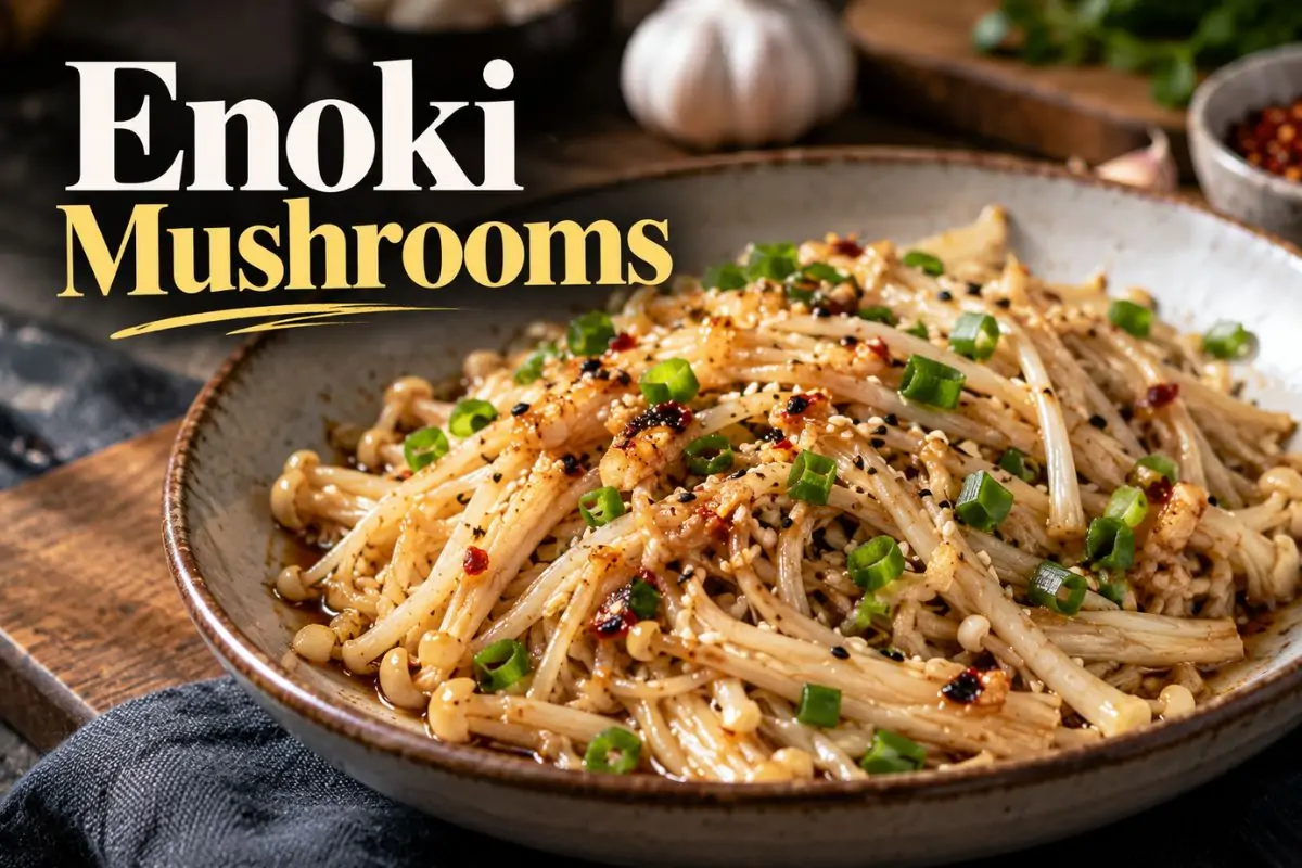 Enoki Mushrooms: The Delicate Japanese Mushroom You Need To Try