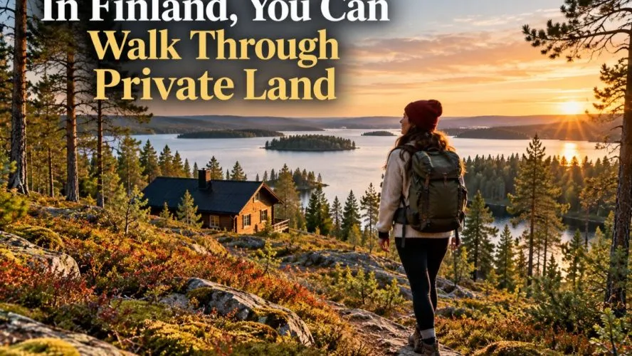 Jokamiehenoikeus: The Finnish Law That Lets You Camp On Anyone’S Land