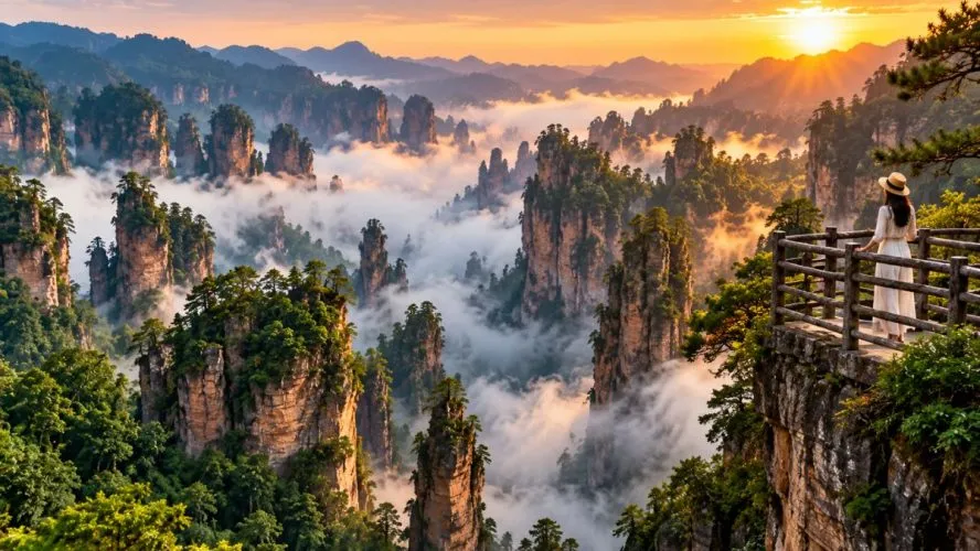 China’s Floating Mountains: The Otherworldly Destination That Looks Like Another Planet