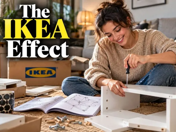 The Ikea Effect: Why We Fall In Love With Things We Struggle To Build