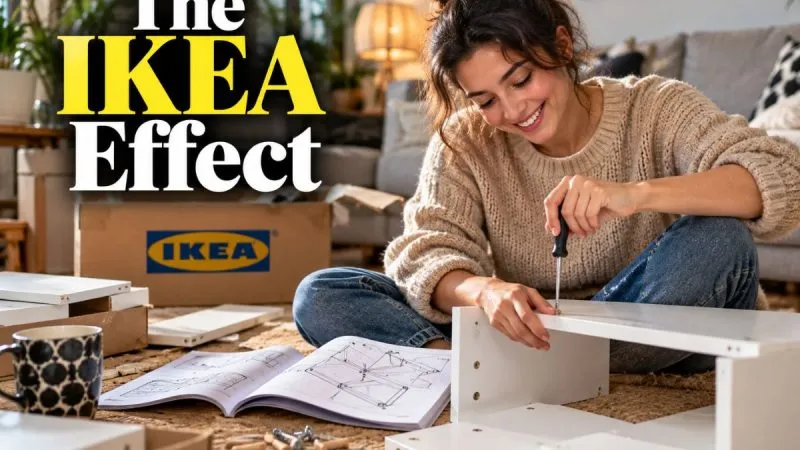 The Ikea Effect: Why We Fall In Love With Things We Struggle To Build