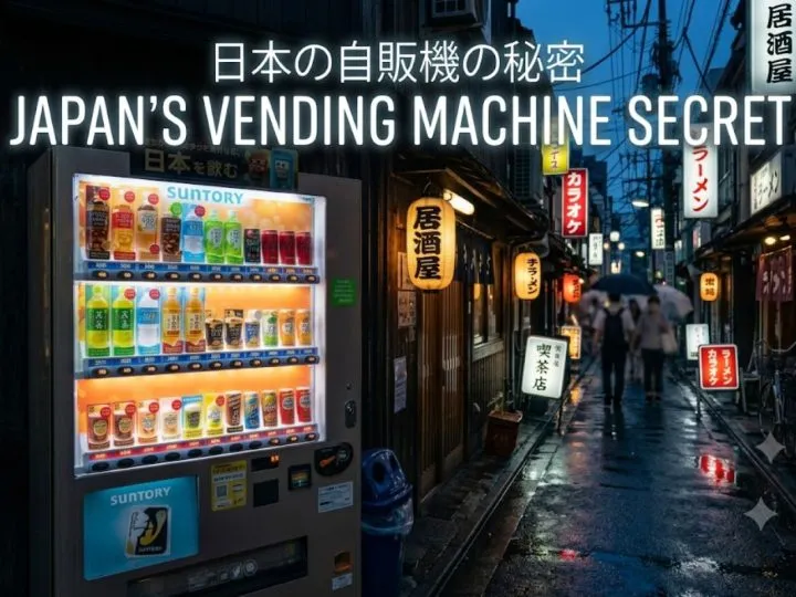 Japan Has Millions Of Vending Machines, And Crime Is Only Half The Reason