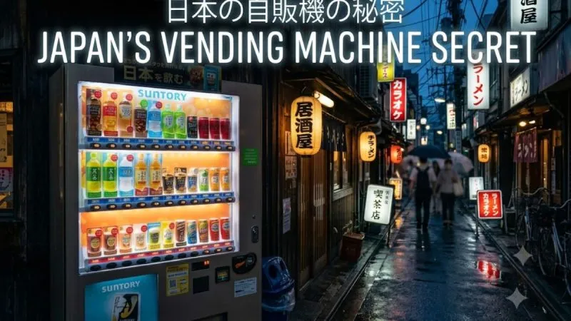 Japan Has Millions Of Vending Machines, And Crime Is Only Half The Reason