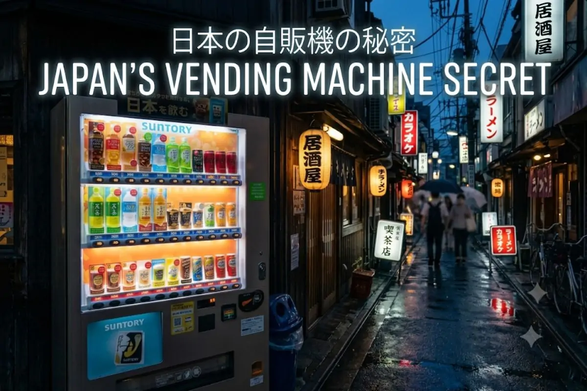Japan Has Millions Of Vending Machines, And Crime Is Only Half The Reason