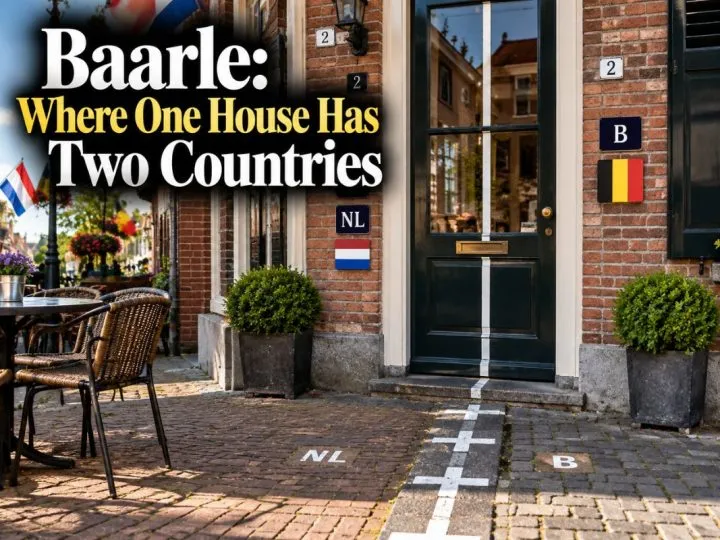 Baarle: The Town So Tangled Between Two Countries, Houses Have Two Addresses