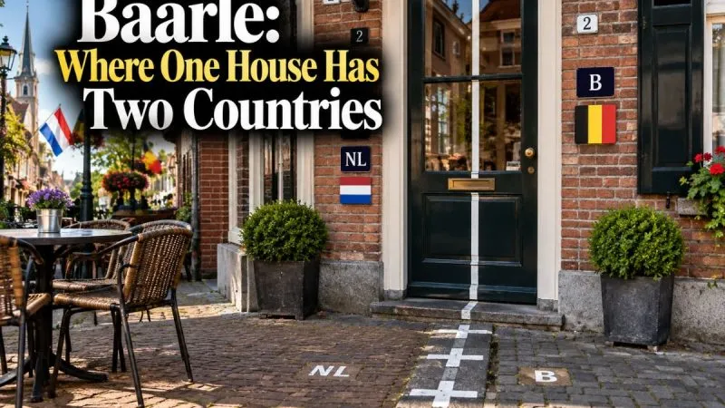 Baarle: The Town So Tangled Between Two Countries, Houses Have Two Addresses 2 Baarle: The Town So Tangled Between Two Countries, Houses Have Two Addresses