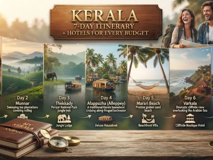 Kerala In 7 Days: Backwaters, Tea Hills And Where To Sleep At Every Budget