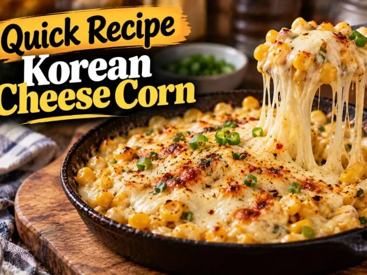 Super Easy To Make Korean Cheese Corn Recipe