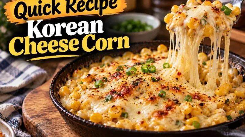 Super Easy To Make Korean Cheese Corn Recipe 2 Super Easy To Make Korean Cheese Corn Recipe