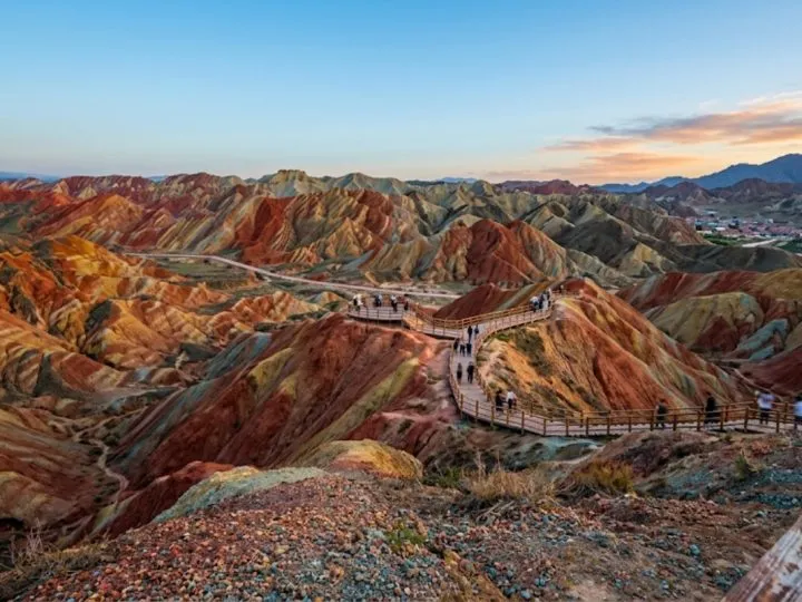 China’S Rainbow Mountains Look Like A Painting, But Nature Created Every Stripe