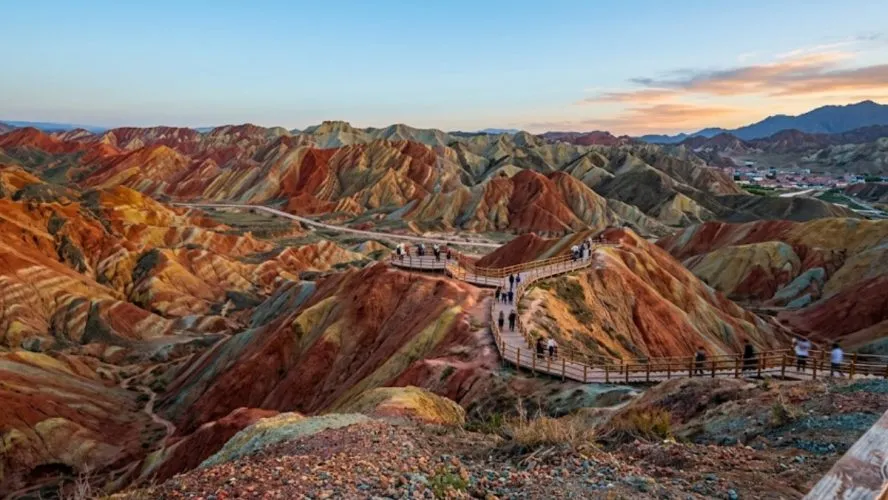 China’S Rainbow Mountains Look Like A Painting, But Nature Created Every Stripe