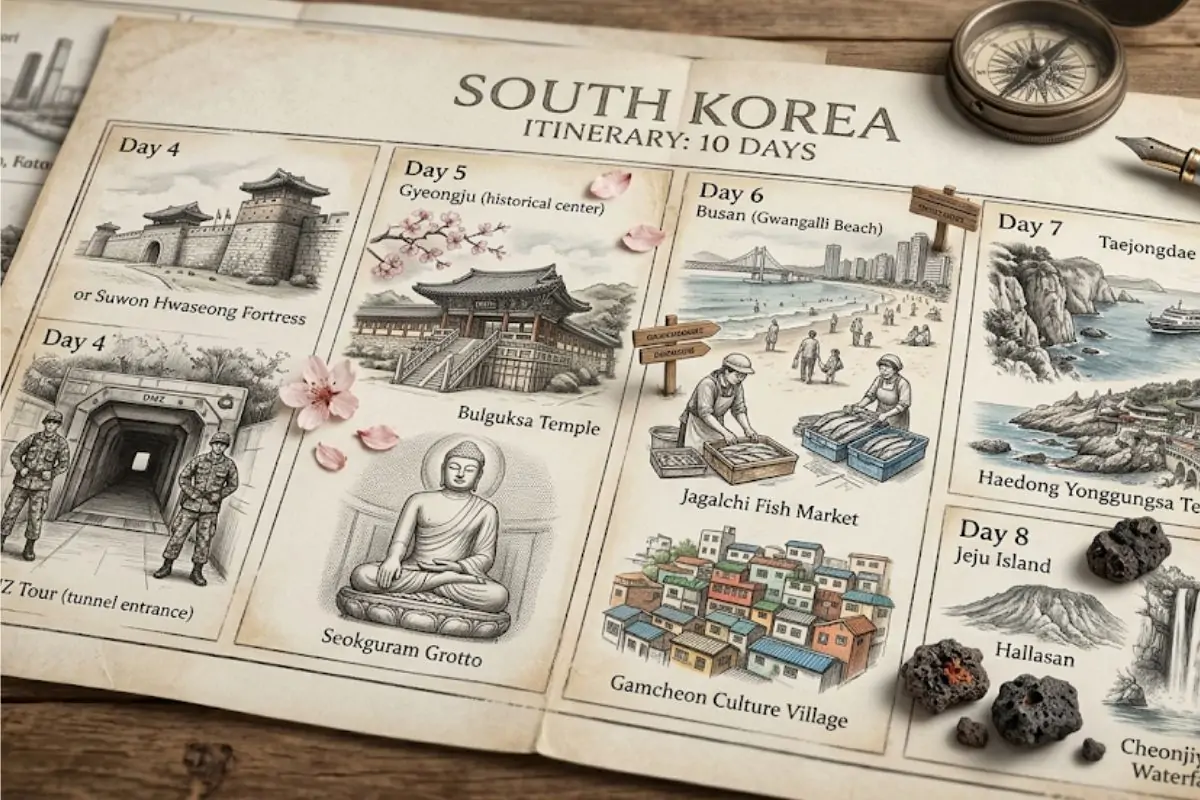 South Korea Itinerary: 10 Days Of Neon Nights, Palace Mornings And Skincare Shelves 1 South Korea Itinerary: 10 Days Of Neon Nights, Palace Mornings And Skincare Shelves