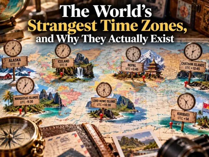 The World’S Strangest Time Zones, And Why They Actually Exist