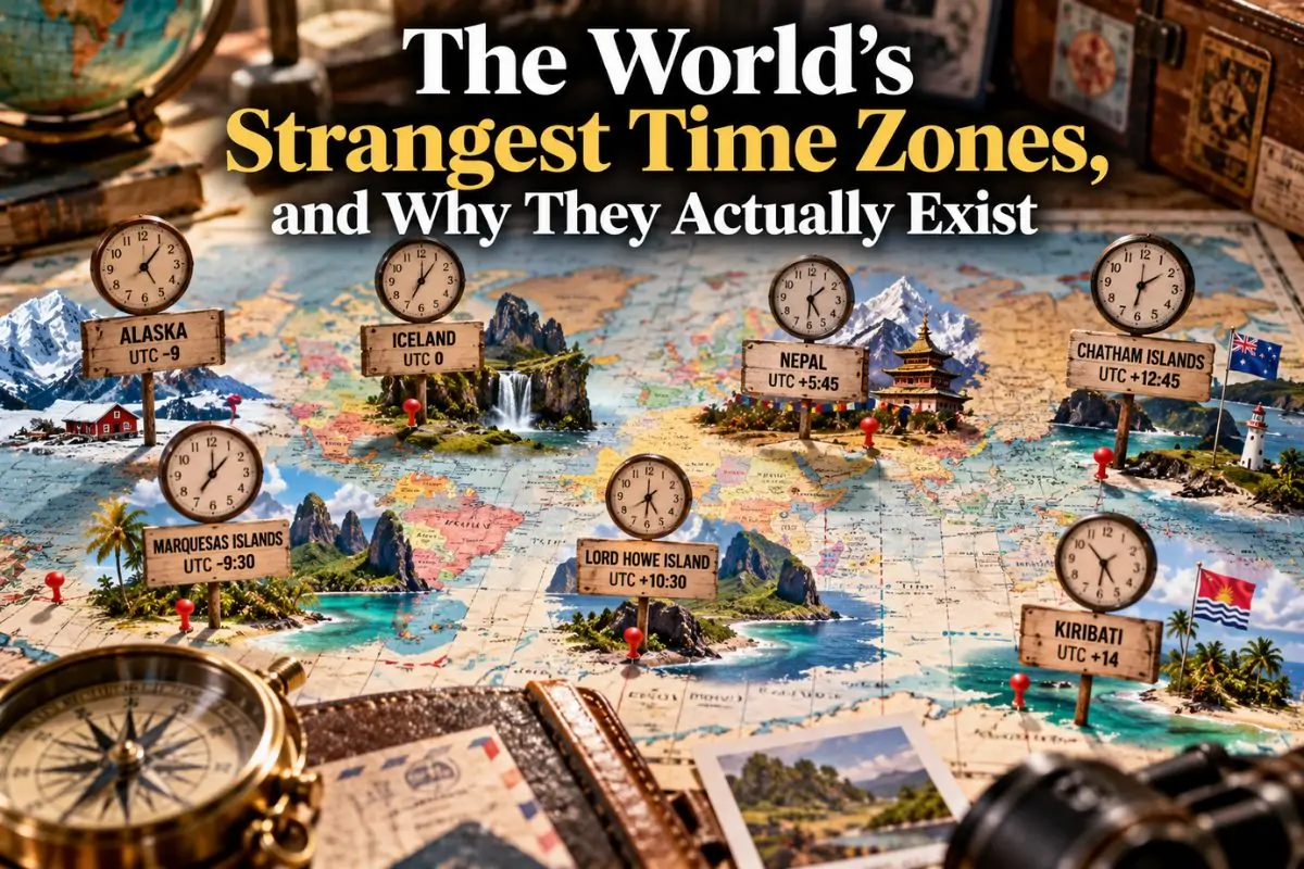 The World’S Strangest Time Zones, And Why They Actually Exist