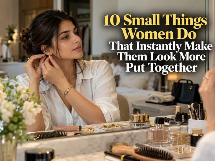 10 Small Things Women Do That Instantly Make Them Look More Put Together