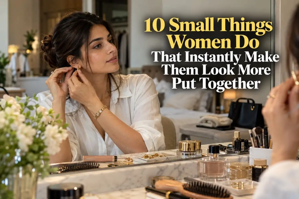 10 Small Things Women Do That Instantly Make Them Look More Put Together 1 10 Small Things Women Do That Instantly Make Them Look More Put Together